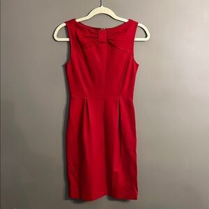 Kate Spade Elegant Red Sleeveless Dress